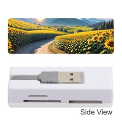 Sunflowers Flowers Nature Memory Card Reader (stick) by Anend