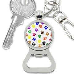Pawprints Paw Prints Paw Animal Bottle Opener Key Chain