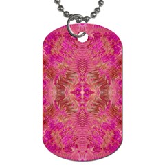 Tondo Symmetry Dog Tag (two Sides)