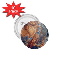 Blue Flow 1 75  Buttons (10 Pack)